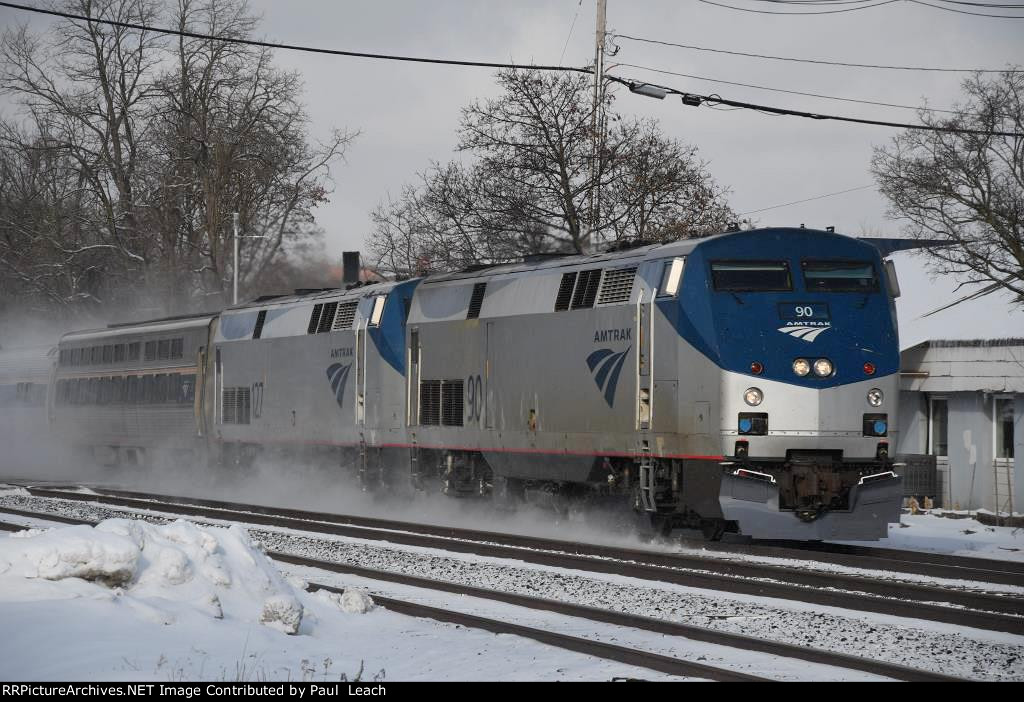 "Lake Shore Limited" cruises east